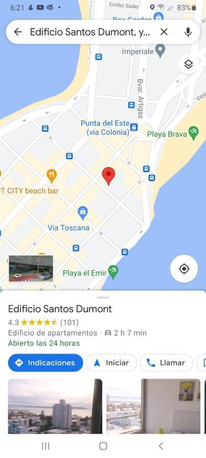 埃斯特角城Santos Dumont 805公寓 外观 照片